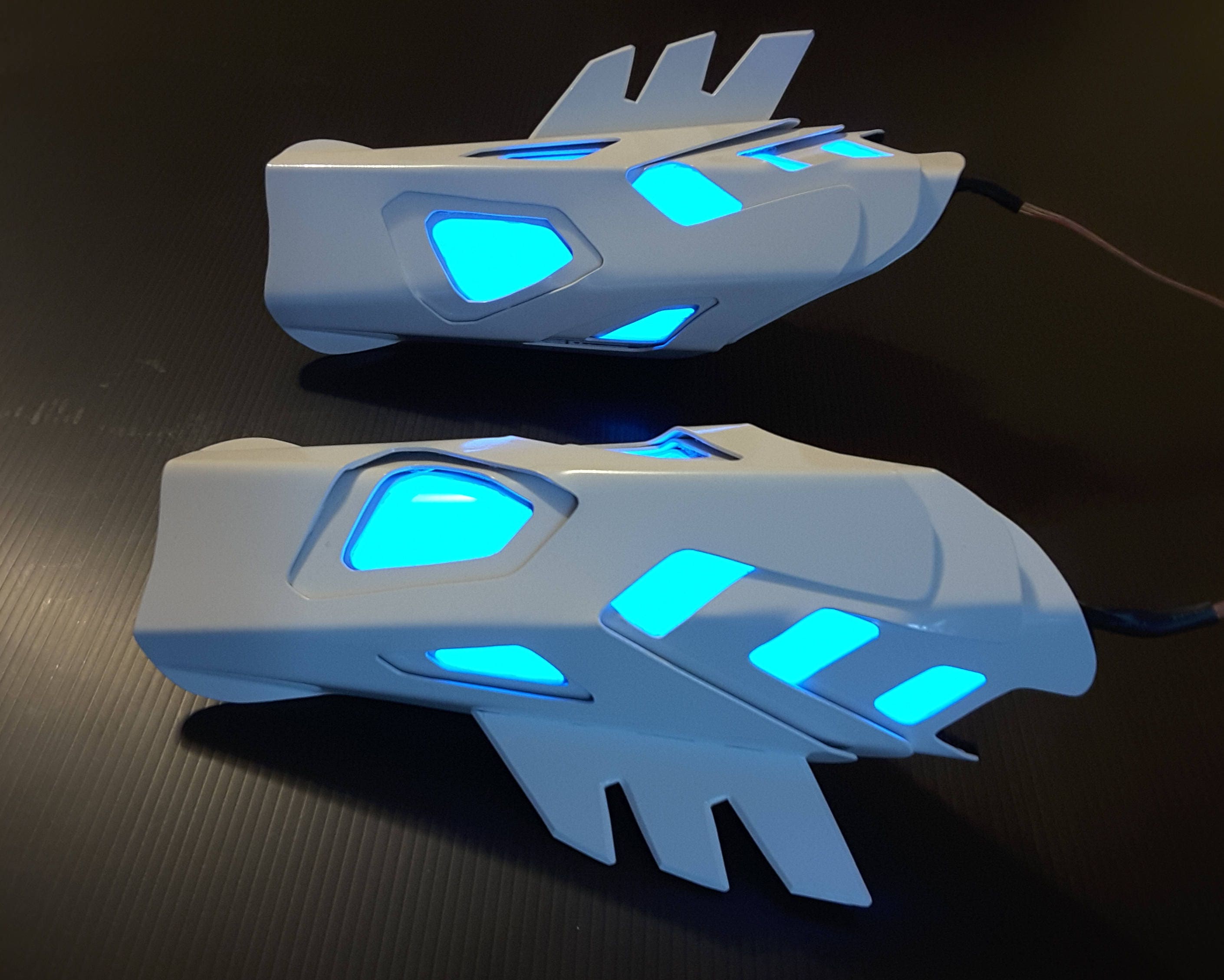 Biomechanical Cyborg Gauntlets